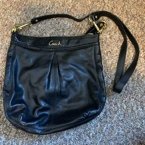 black coach satchel